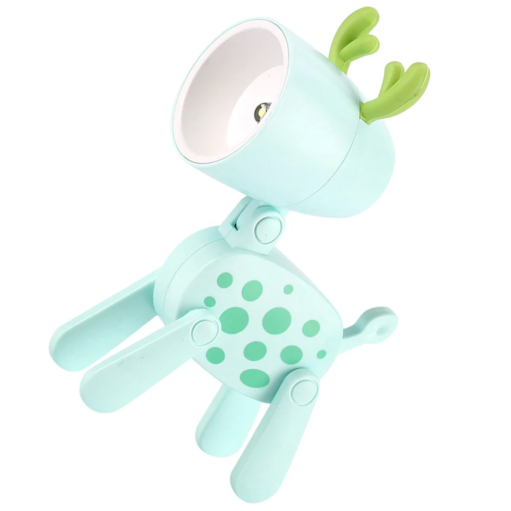 الغزلان ضوء الليل Led مصباح السرير الدافئ لديكور الغرفة الجمالية الكرتون الحيوان ضوء غرفة نوم ضوء الليل