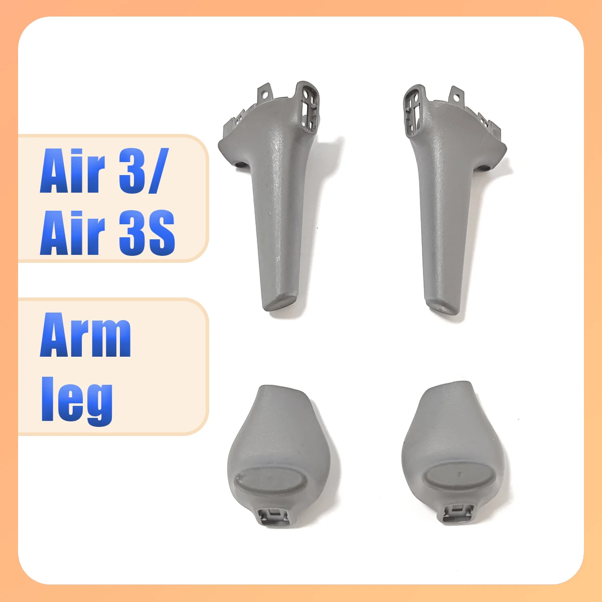 

Original Spare Parts Air 3 3S Factory for Ari Cover Tripod in Stock Arm Landing Gear Front/rear Stand Drone Wheels for Dji Air3