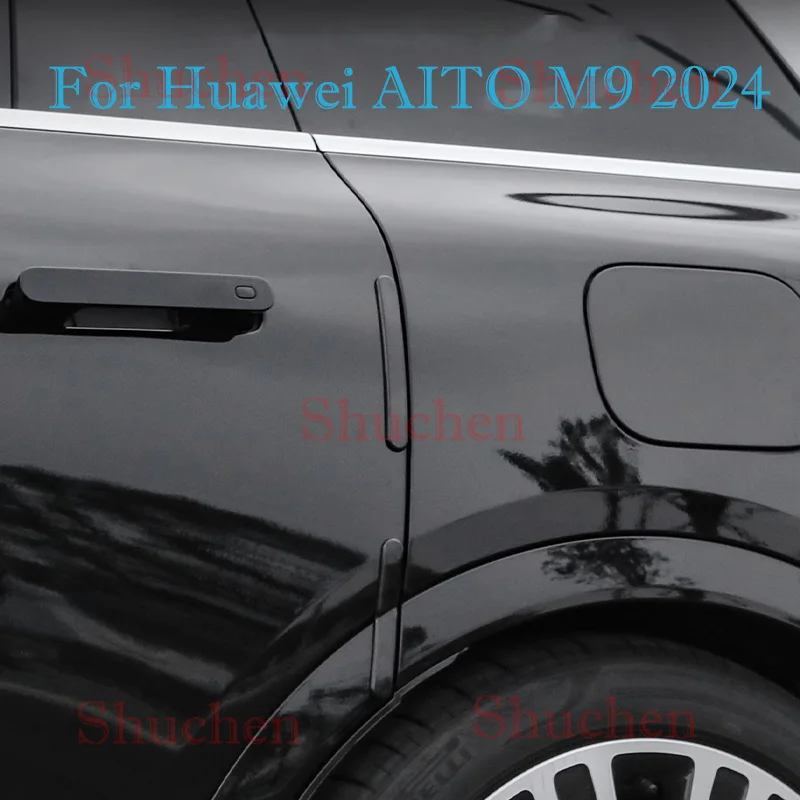 Car Door Bumper Strip for Huawei AITO M9 2024 Anti-scratch Border Anti-wipes Anti-collision ABS Trim Exterior Accessories