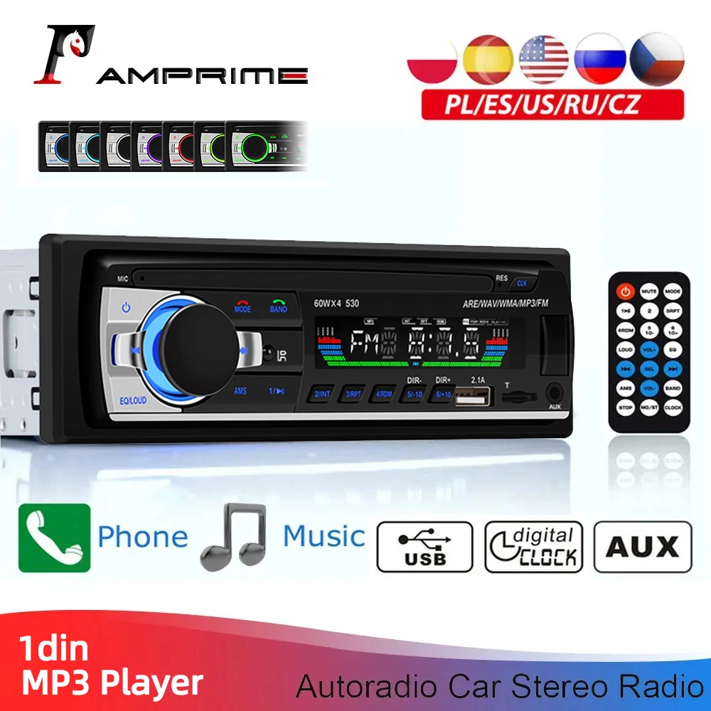 Bluetooth Car Stereo Radio FM
