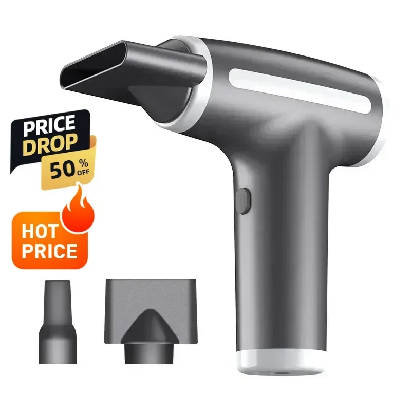 

Многофункциональный беспроводной фен 4 в 1, электрический воздуходувка, портативный USB перезаряжаемый фен с отрицательными ионами