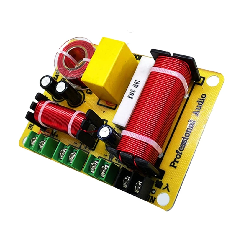 3 Way Speaker Frequency Divider 300W Hifi Crossover Filter Frequency Distributor For DIY Home Speaker Modification