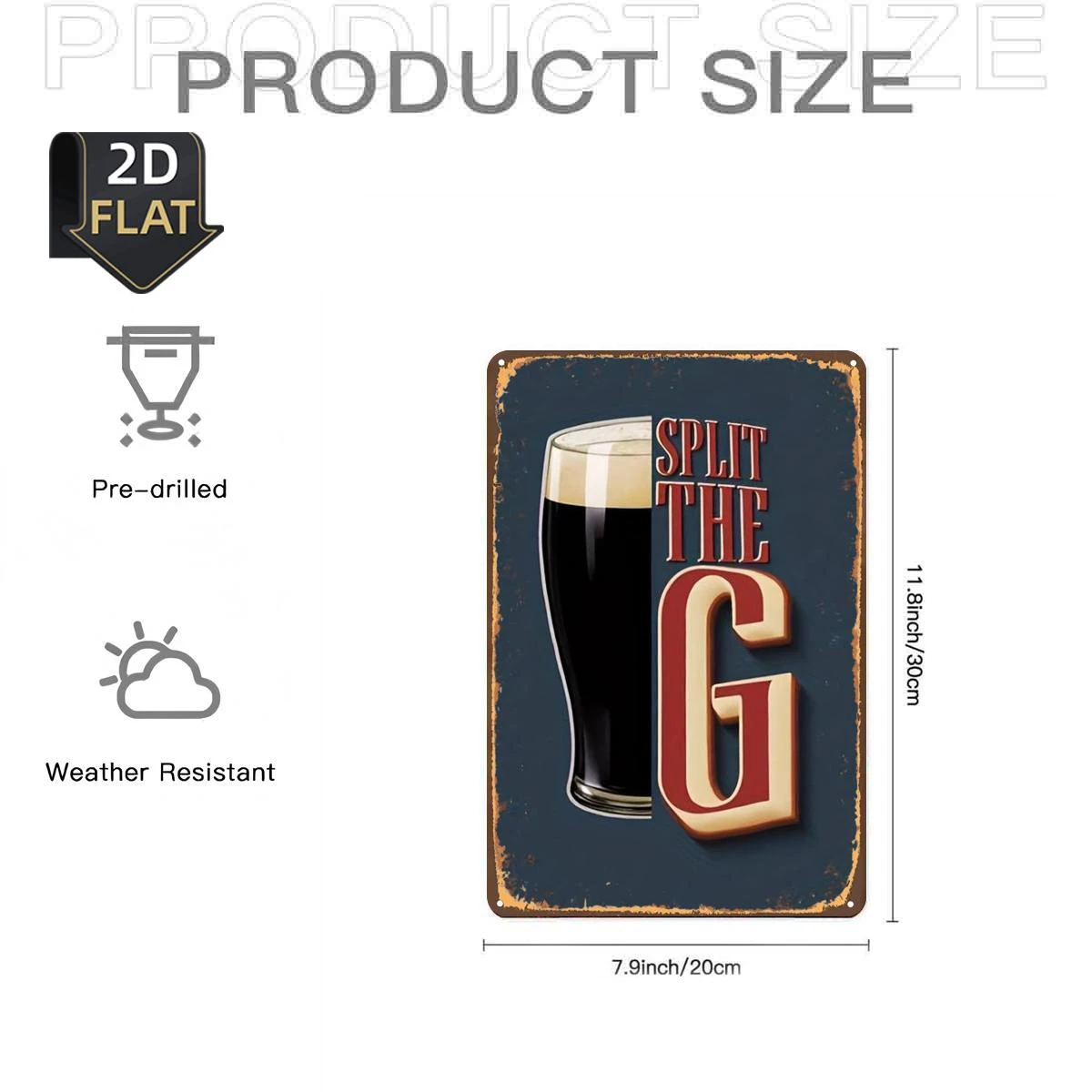 2D Flat 1pc, 