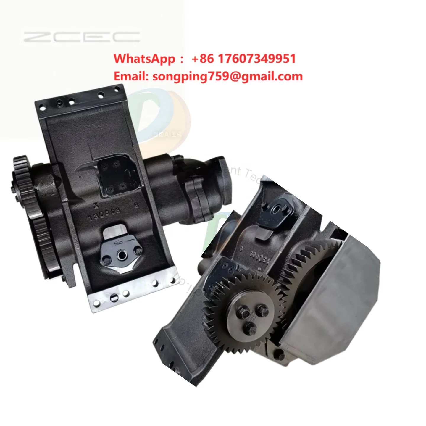 ZCEC Engine Parts  QSK60 LUBRICATING OIL PUMP 3644518 3642281 6319710 Lube Pump,Gear Type Pump,External Gear Pump