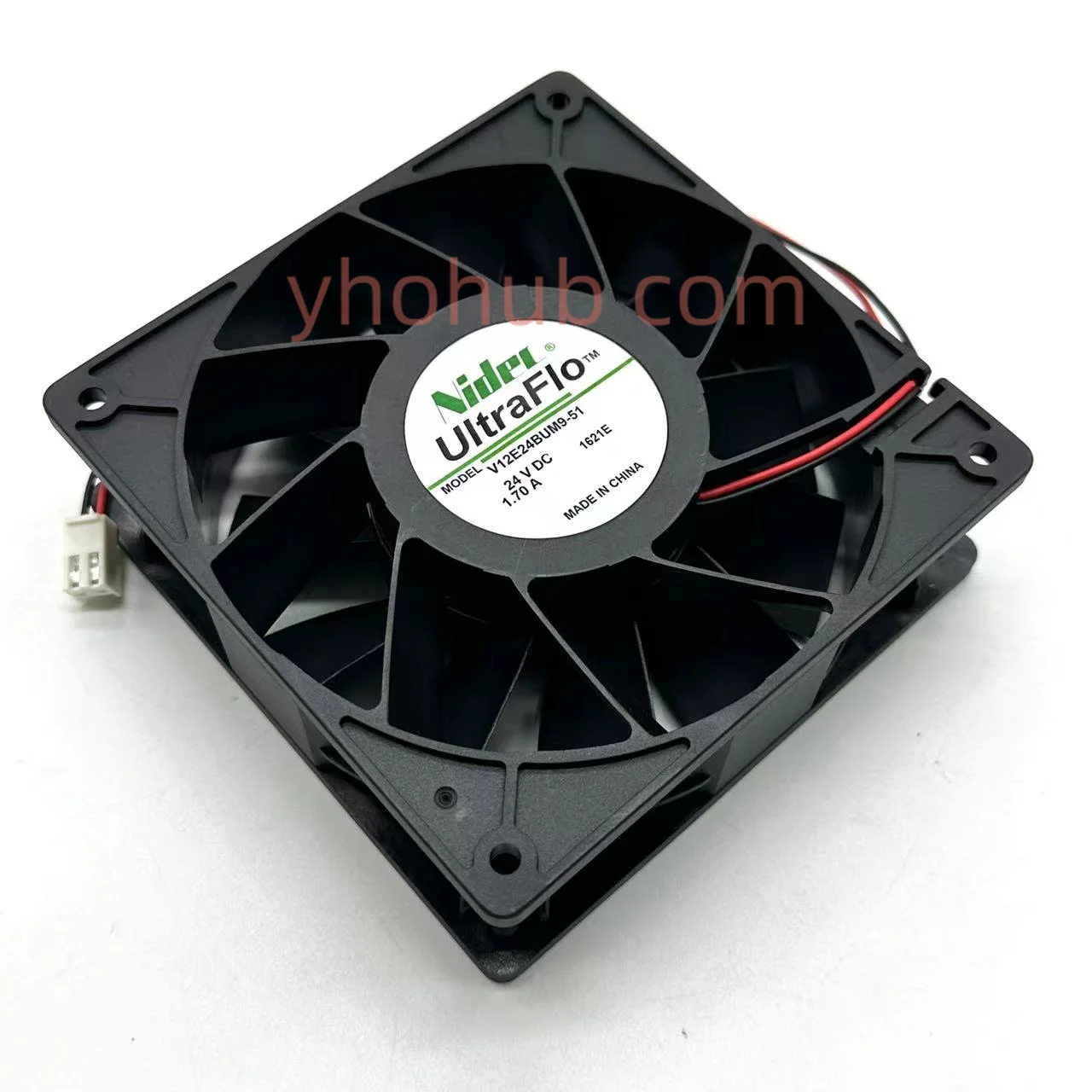 

NIDEC V12E24BUM9-51 DC 24V 1.70A 120x120x38mm Server Cooling Fan