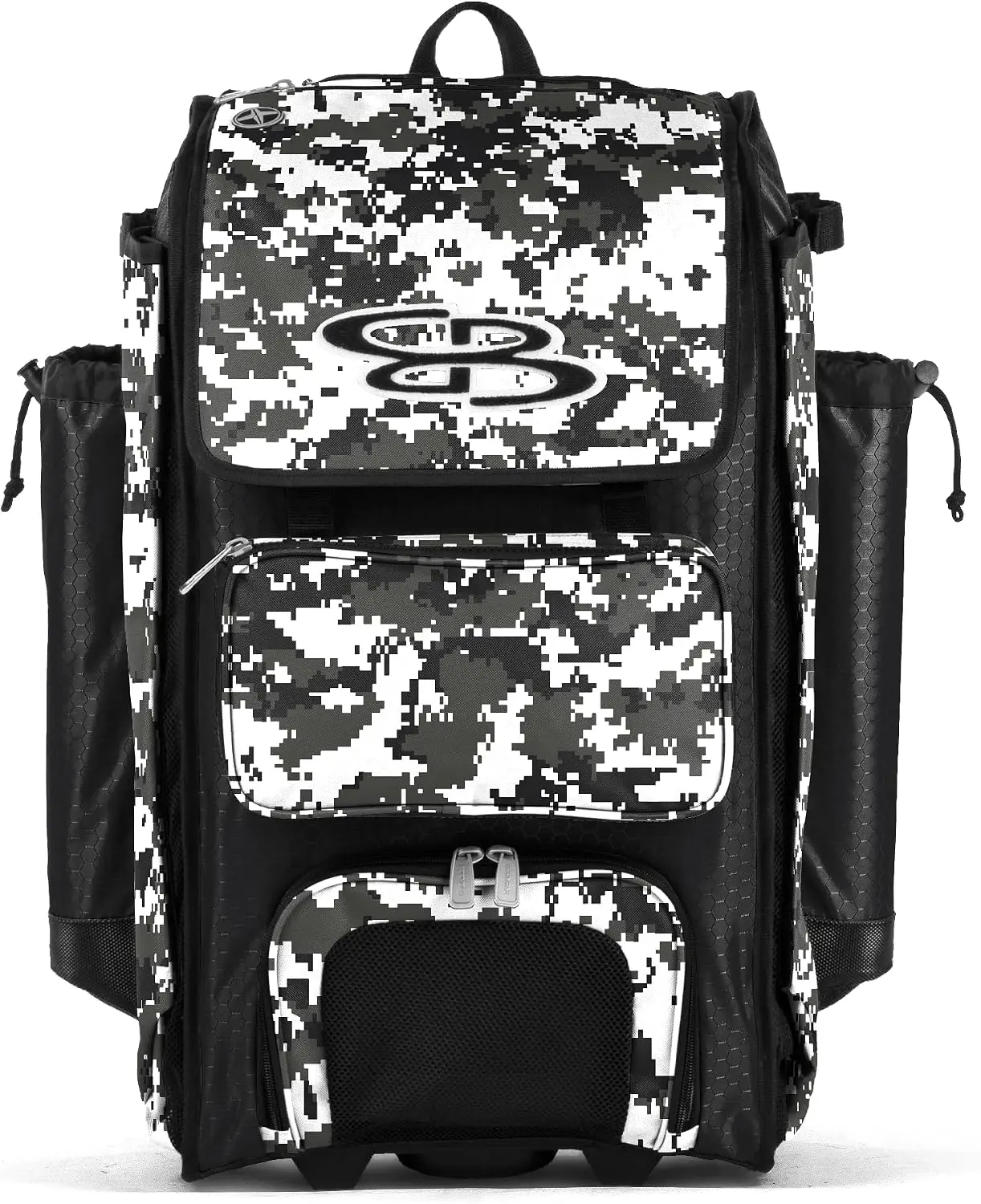 Wheeled Backpack Digital Camo Bat Bag Hybrid Rolling Version