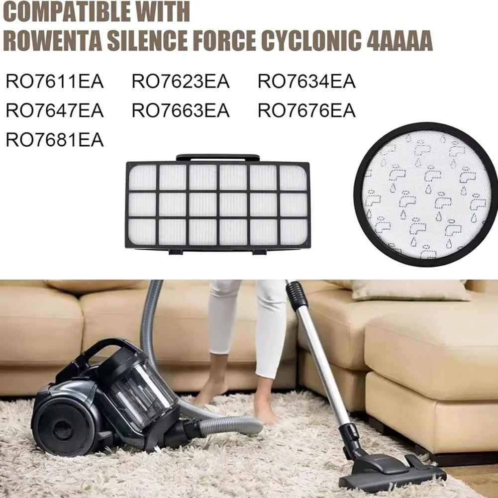 Filtr wymienny BAAM-X-Trem Power Cyclonic do odkurzaczy Rowenta Ro69xx, RO6921EA RO6941EA RO6963EA RO6971EA RO6984EA RO6993EA ZR006001