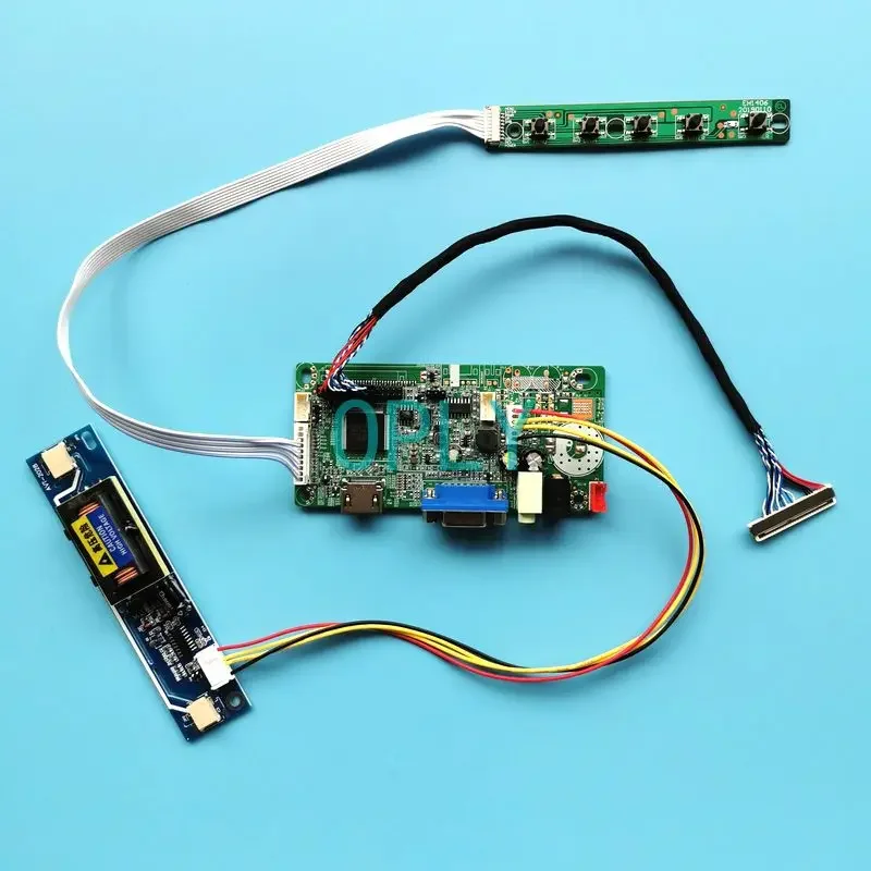 

Для LTN184HT01 M240HW01 LTN160HT03 LM230WF1 M216H1 LQ164M1LA DIY Kit 1920*1080 ЖК-дисплей LVDS 30Pin 2CCFL 58C Экран платы контроллера
