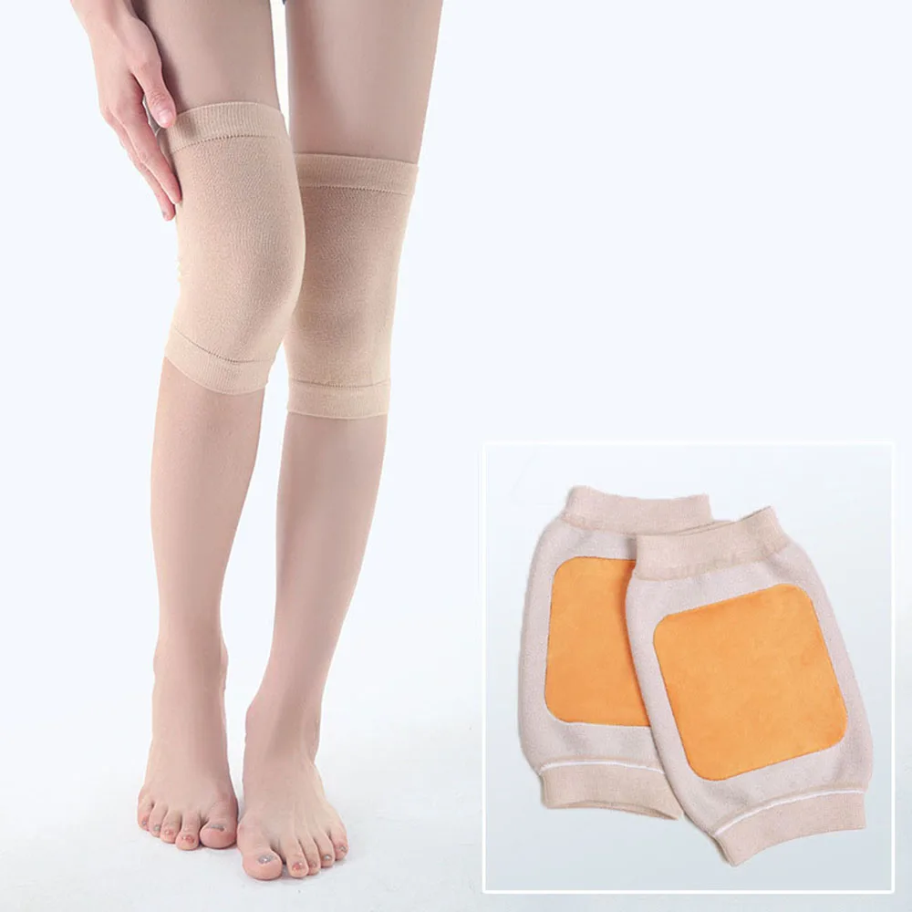 2pcs Self Heating Support Knee Pads Knee Brace Warm for Arthritis Joint Pain Relief and Injury Recovery Belt Knee Massager Foot