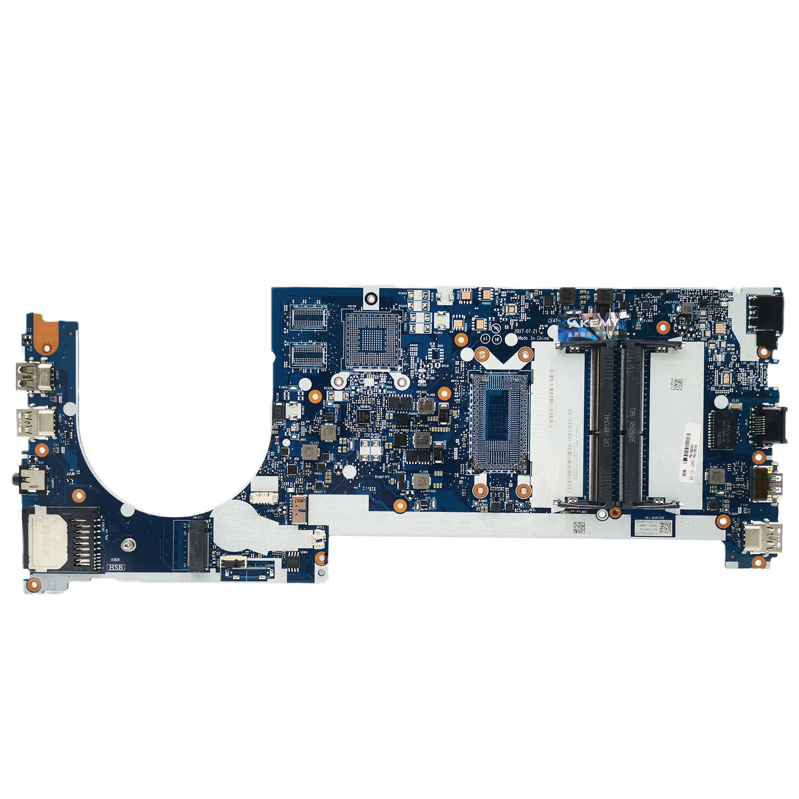 01YT084 Mainboard For Lenovo ThinkPad E470 E470C Laptop Motherboard NM-A821 with I5 6th Gen CPU 01EN259