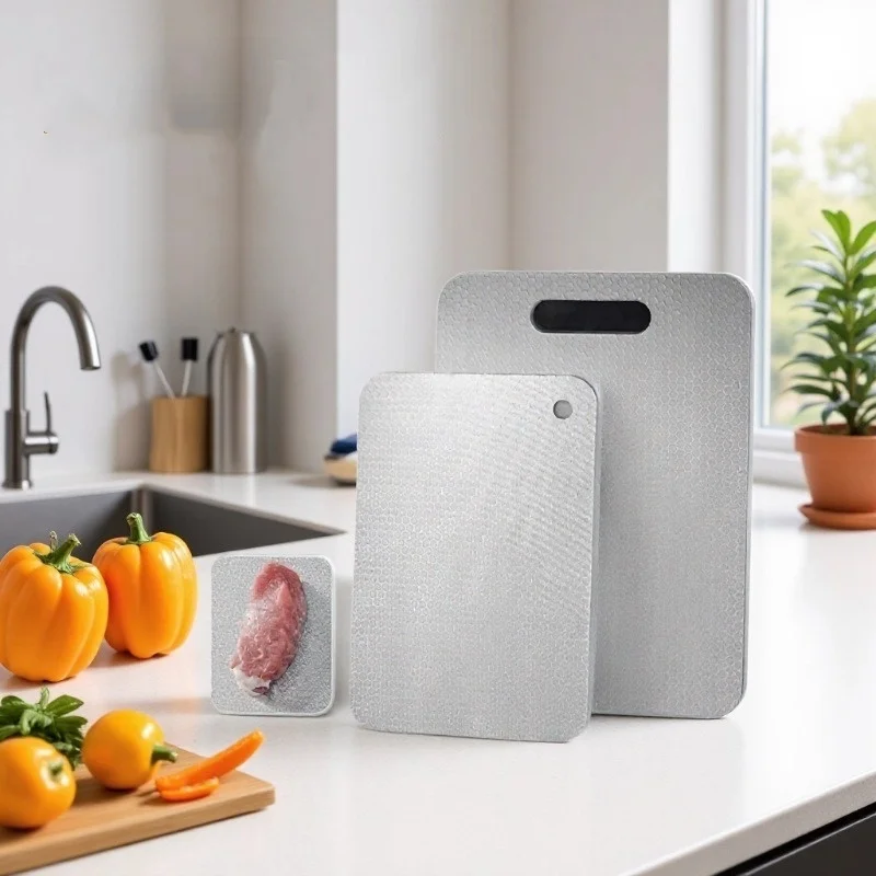 JUSTINLAU الفولاذ المقاوم للصدأ العسل سميكة قطع المجلس مضاد للجراثيم العفن واقية العجن العجين مجلس قطع الفاكهة المجلس