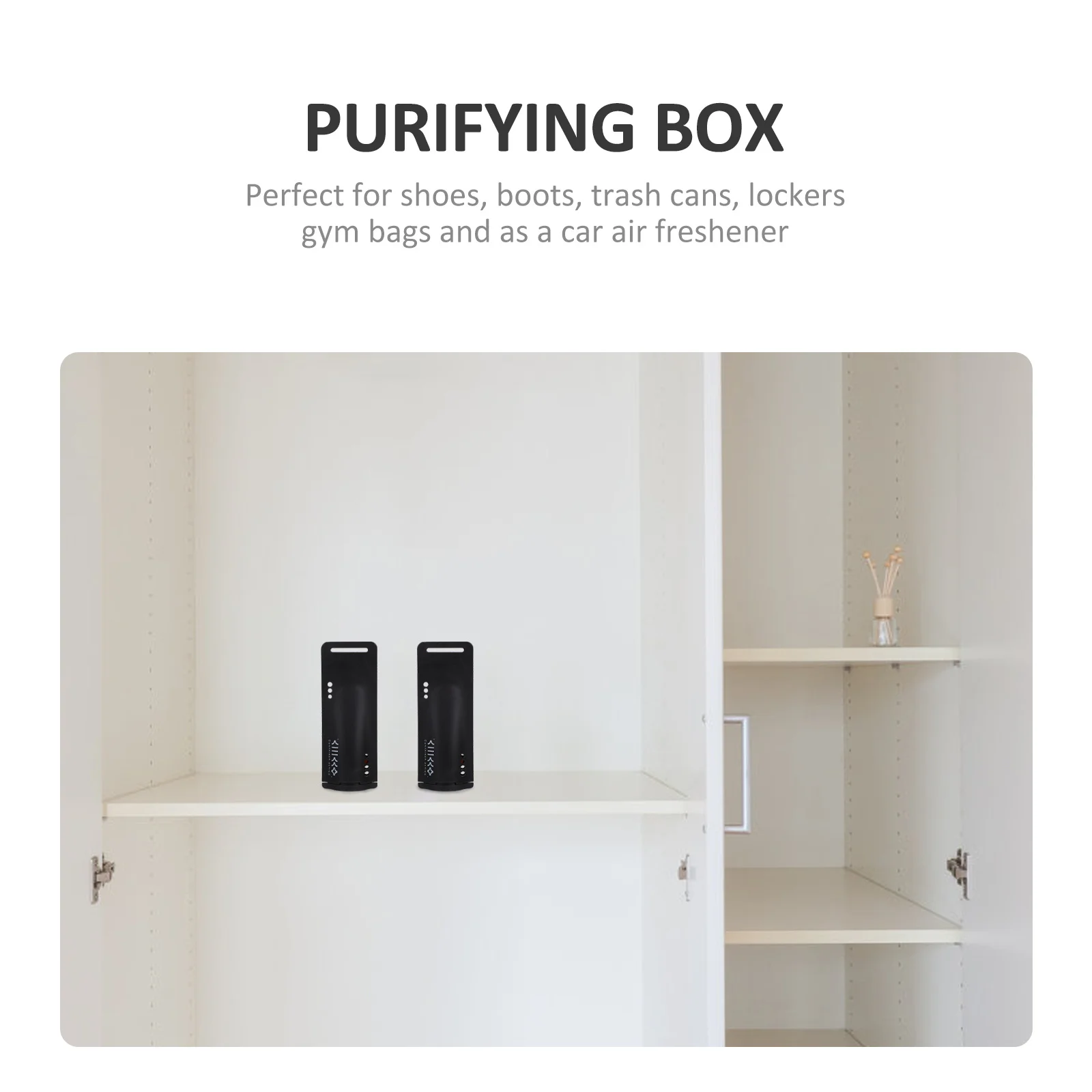 Boîte désodorisante pour chaussures, 1 pièce, absorbeur d'odeurs Premium pour baskets, bottes, sacs de sport, désodorisant pour voitures, longue durée, créatif