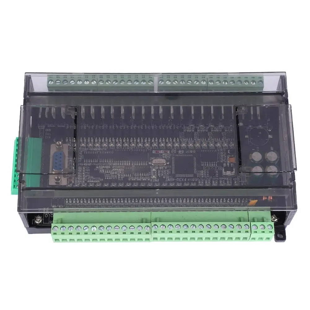 48MT DC Motor Speed Controller FX3U - 24V 1A Industrial Control Board with High-Speed Counting & 24 Inputs/Outputs