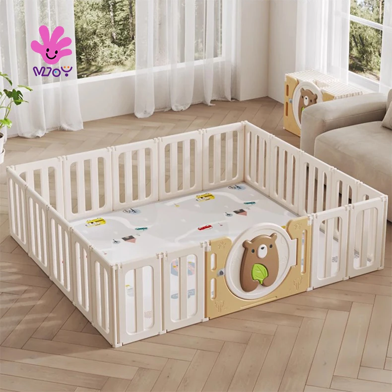 

Новейший складной безопасный манеж-ограждение для младенцев и малышей