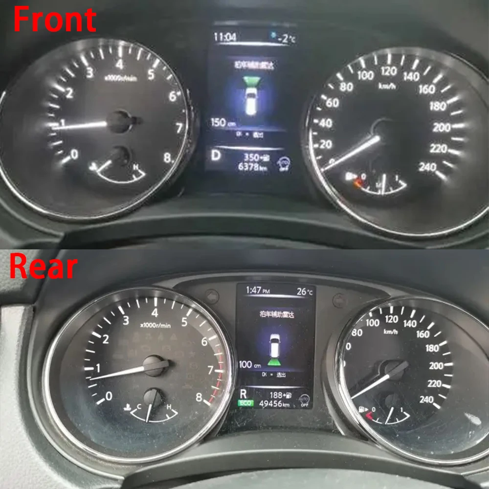 ZJCGO Front Rear Reverse Parking Sensor Assistance Backup Radar Buzzer System for Nissan Altima L34 2019~2024