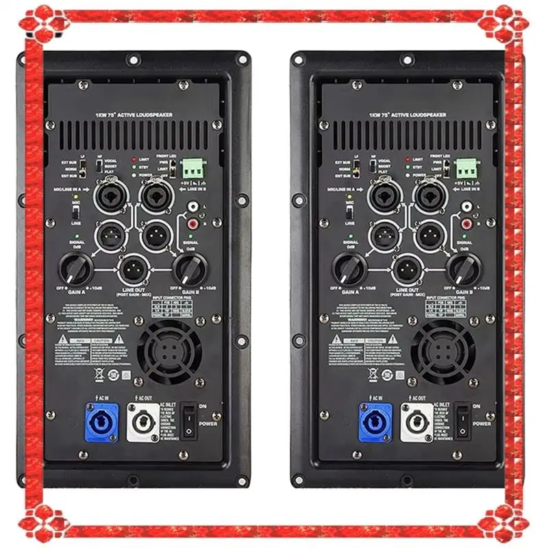 Consegna in 24 ore 2X K12A Modulo amplificatore di potenza digitale professionale 1000W Amplificatore di potenza in classe D attivo ampio