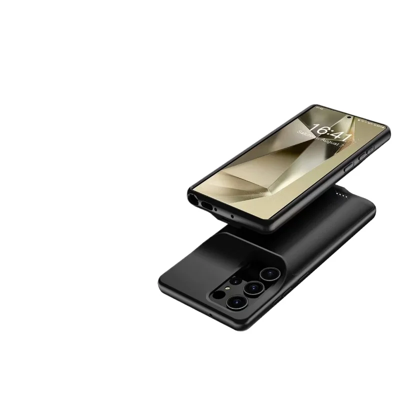 10000mAh لسامسونج S24 S22Ultra S22Plus S21 S21plus S21Ultra قوة البنك شاحن البطارية حالة Powerbank غطاء البطارية