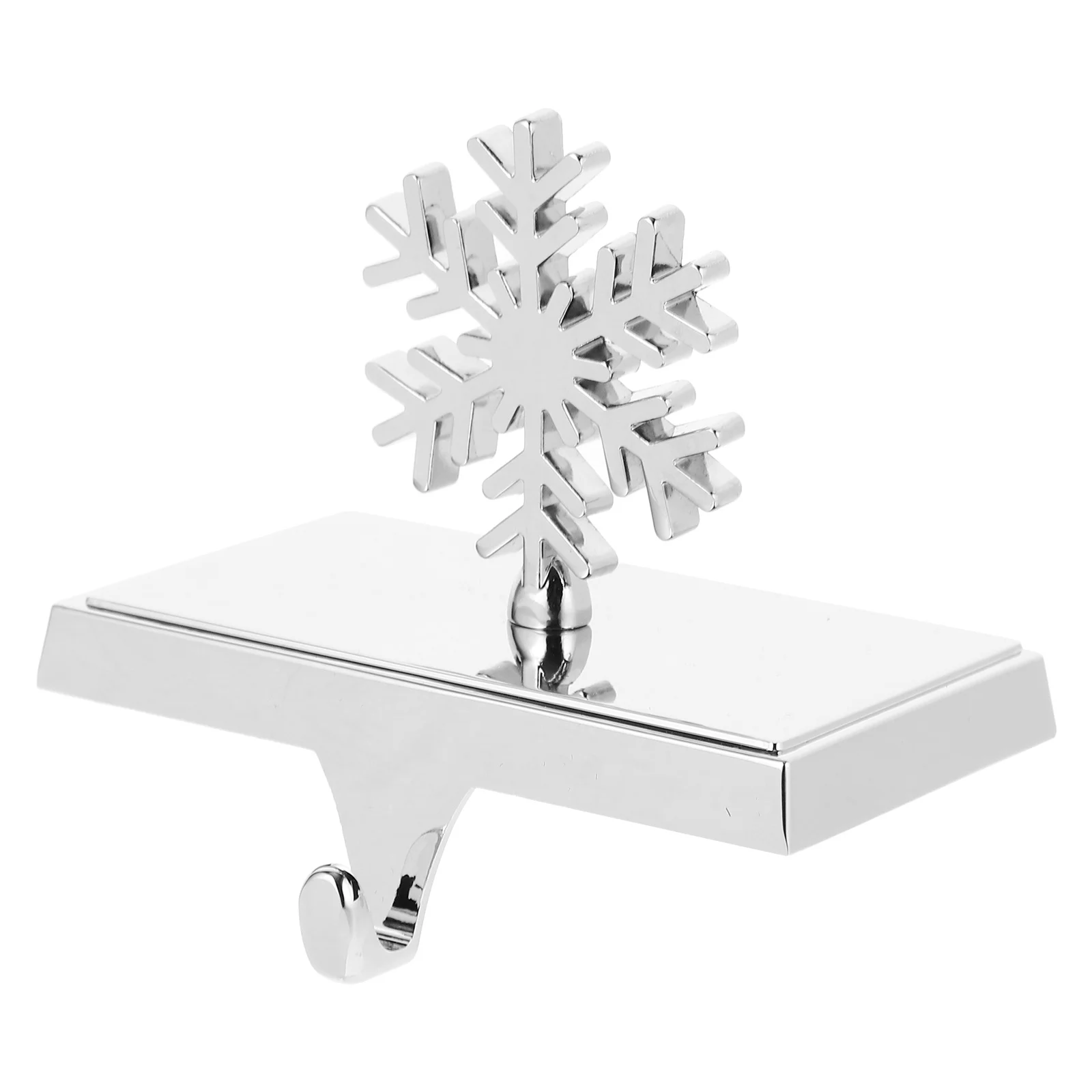 

Christmas Iron Stocking Holder Heavy Duty Xmas Mantel Hook Fireplace Hanging Hook Christmas Supplies Stocking Hanger