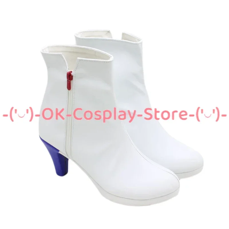 [Personalizzato] Gioco Blu Archivio Ushio Noa Scarpe Cosplay Anime Gioco di ruolo Puntelli Halloween Carnevale Festa Festa Stivali in pelle PU