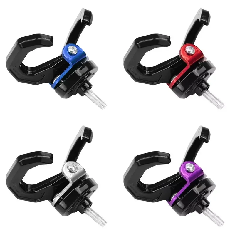 Aluminum Alloy Motorbike Mount Hook CNC Machined Cycle Storage Holder for Motorcycle
