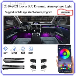 Gialulimn Led Ambient Light for RX RX200t RX300 RX450h RX350 2016-2022 Backlight Dashboard Door Atmosphere Lamp Interior