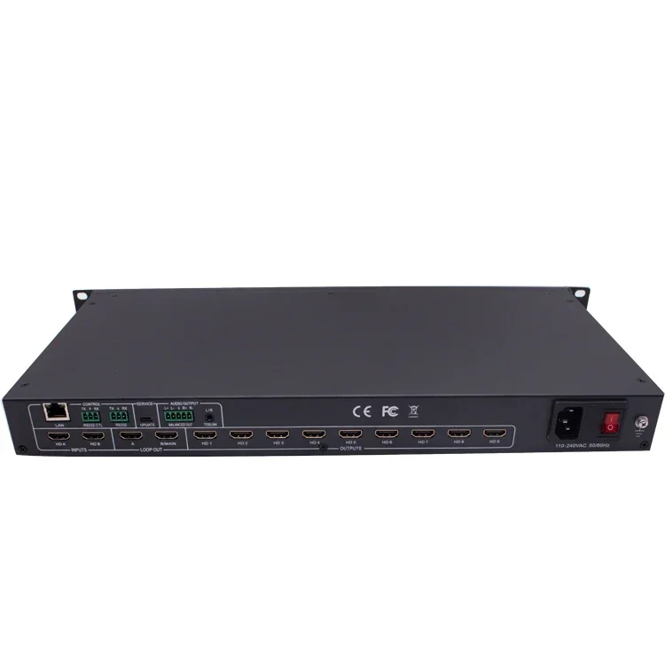 4K  2X9 HDMI Video Wall Processor with IP RS232 Control  3X3 hdmi Video Wall Controller for Home Theatre System