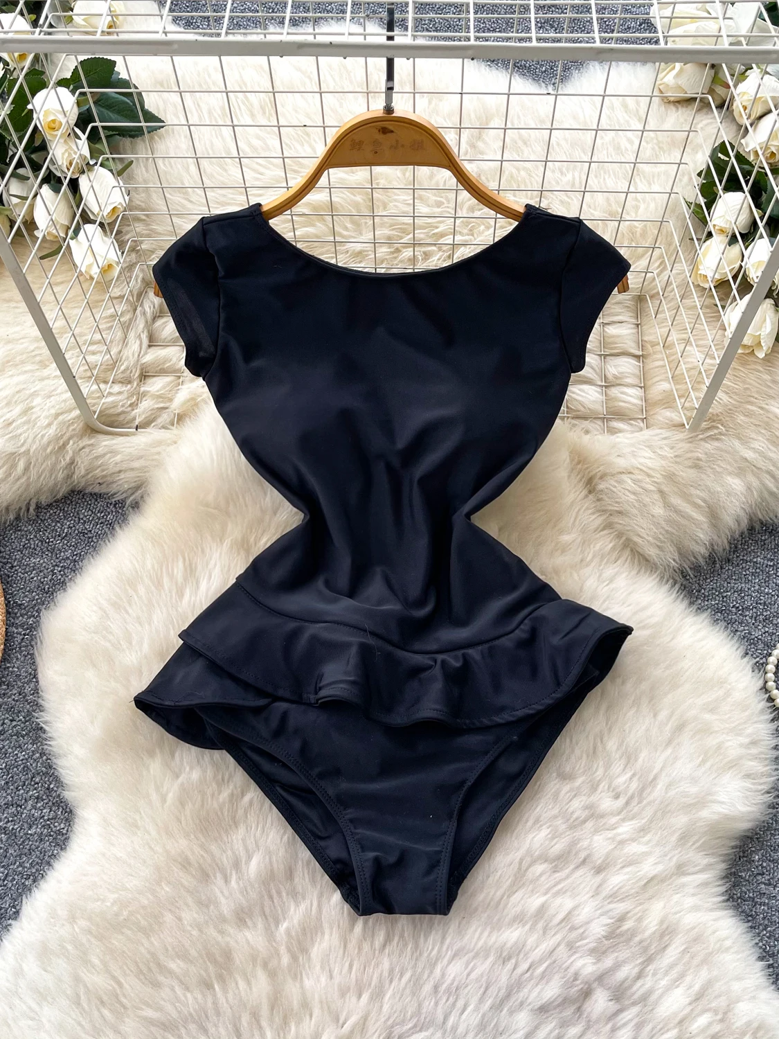 

High Waist Straight Leg Jumpsuit Women's Sexy Ele Slimming Bla ort Pants Commute Sle mat Design Summer Colle...