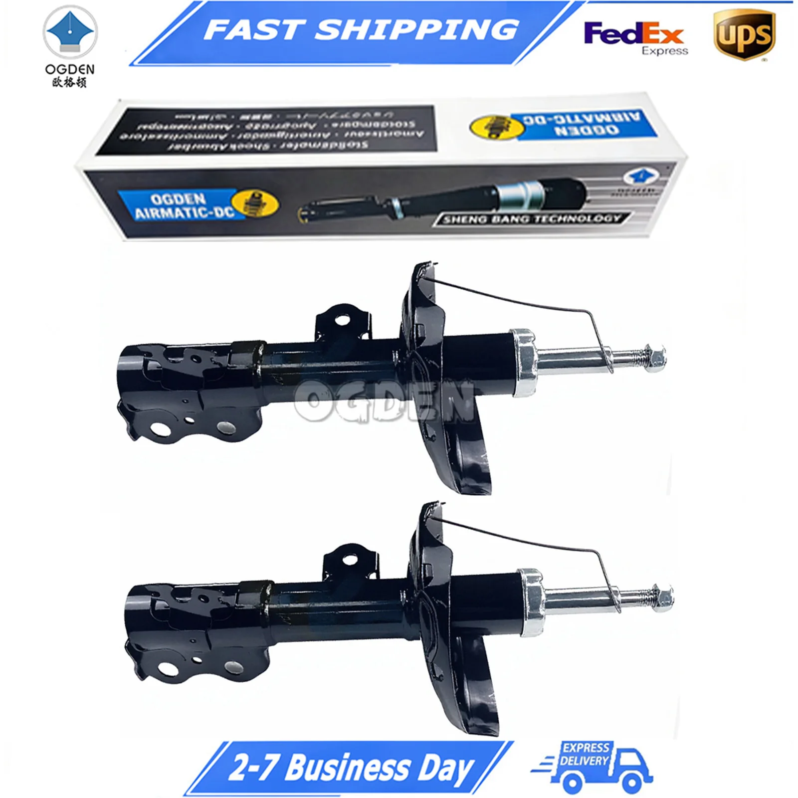 OGDEN Front Shock Absorber Assembly 48510-02T50 for Toyota Corolla (E140/E150) & Prius (ZVW30) 2006-2015
