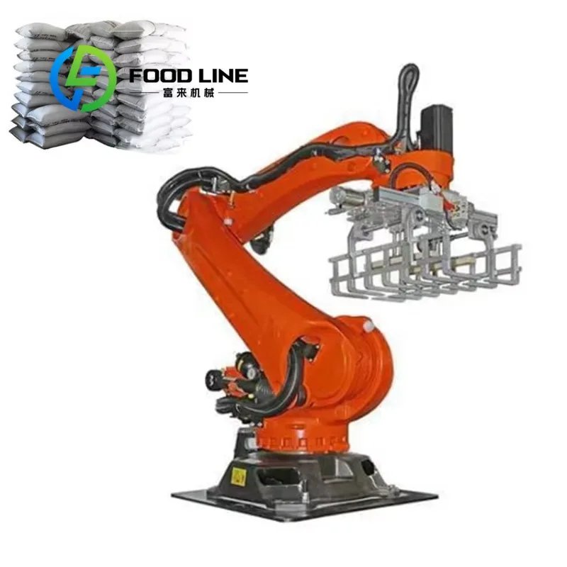 Customized Top Quality Industrial Robotic Arm Welding Pick Place Palletizer Detection Sorting Strapping Machine