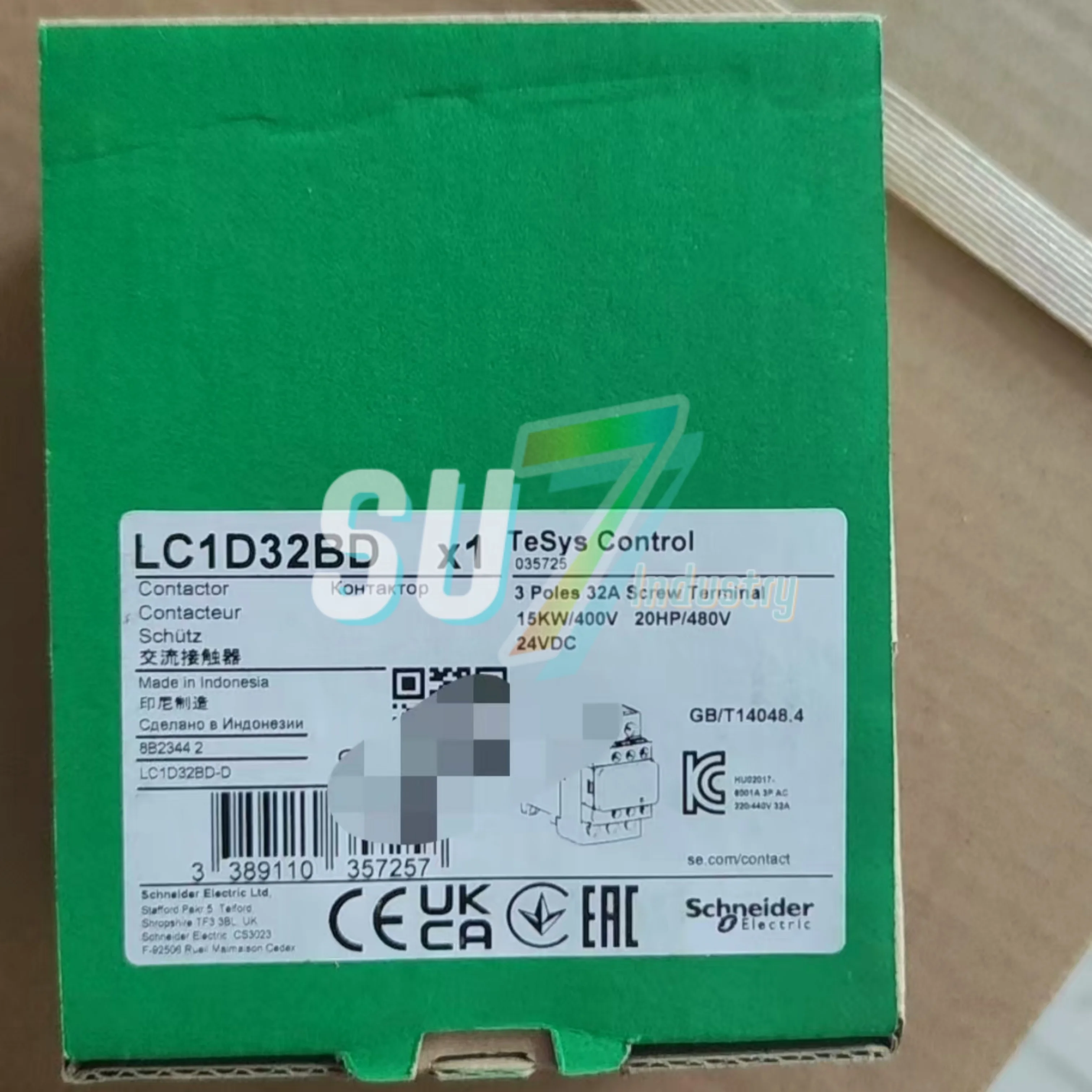 LC1D32BD   New In warehouse   Contactor