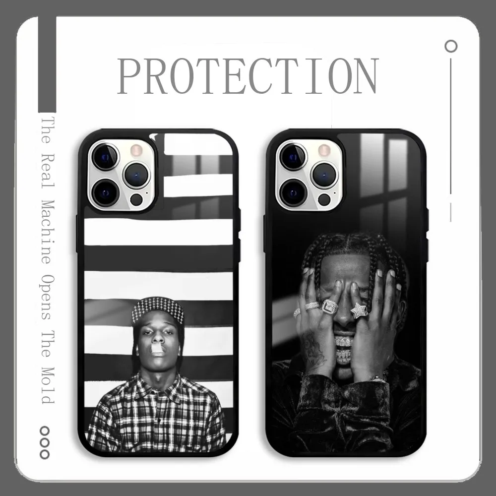 A-A$AP R-Rocky A-ASAP Rap Rapper Phone Case For IPhone 16 15 14 13 12 11 Pro Xs Max Mini Plus Celulares Hard Funda