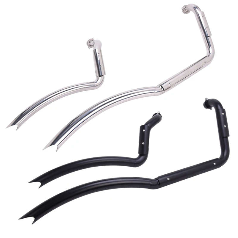 Slip On Full Motorcycle System Exhaust Escape Pipe For HONDA VT1300CX VT1300CXA VT1300CTA Fury ABS VT1300CT VT1300 2010 - 2025