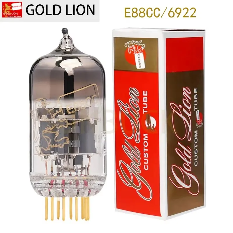 Russia Gold Lion Genalex E88CC 6922 Vacuum Tube Precision Matched Valve Replace ECC88 6DJ8 7308 Electron Tubes For Amplifier