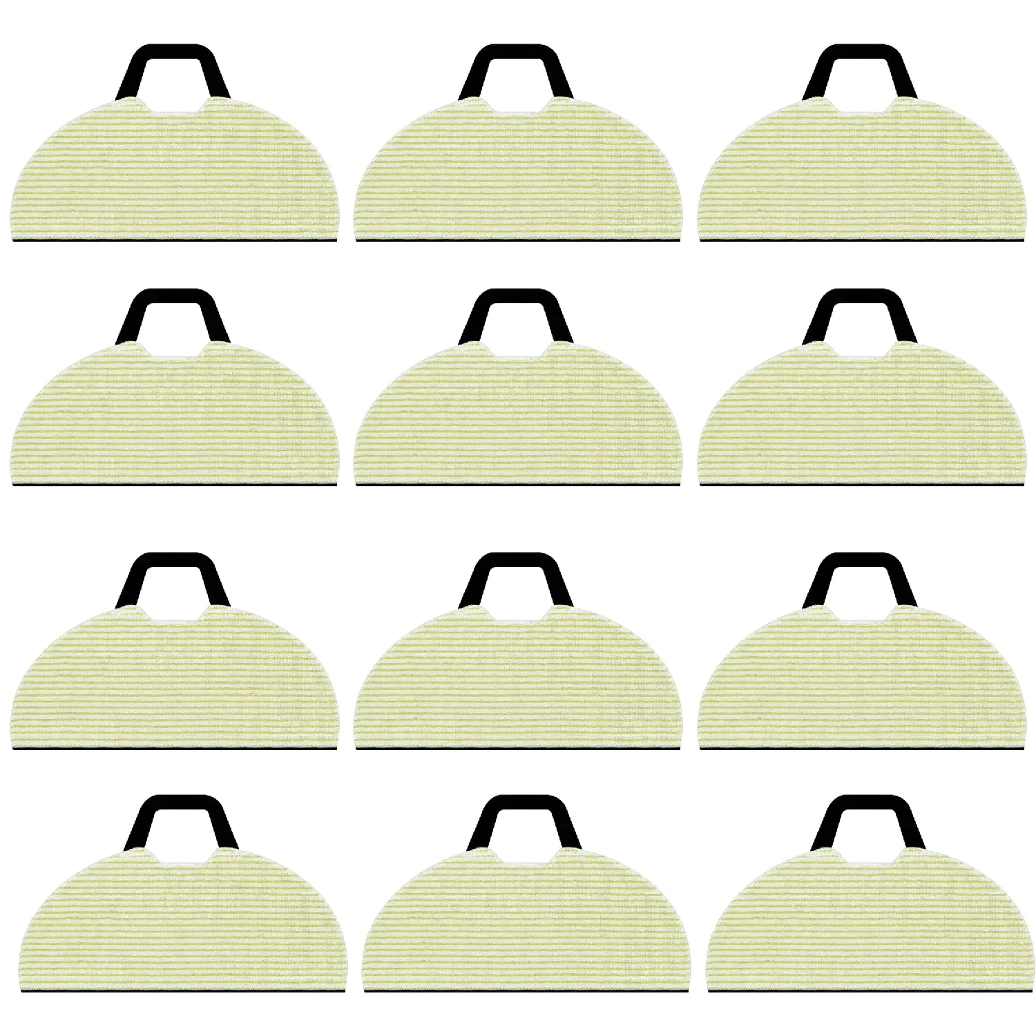 12 x Mop Replacement Pads For Shark RV2610WA AV2610WA RV2620WD RV2610WFUS RV2410WD AI Ultra 2-in-1 Robot Vacuum