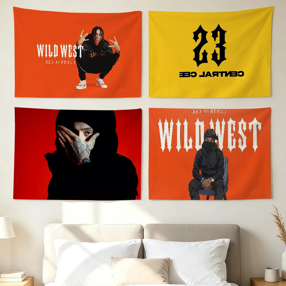 Rapper C-central C-cee Rush Greatness Flag Wall Decorations Home Decor Suitable For Living Rooms Bedrooms Dormitories Parties