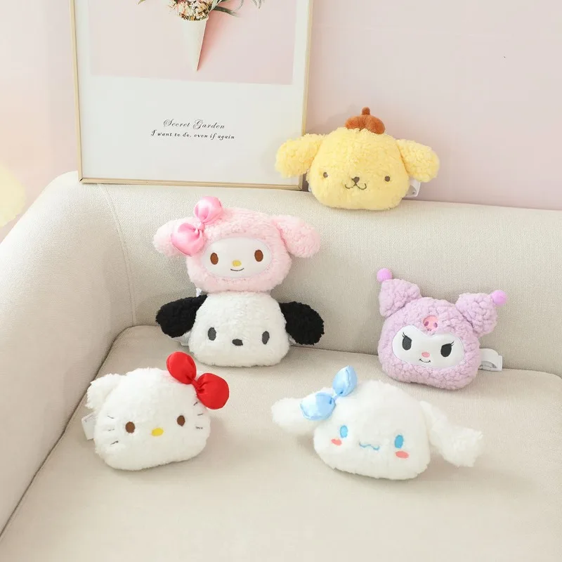 

Cinnamoroll Hello Kitty Anime Kawaii Sanrio Ins Fashion Curtain Buckles Cute Children Lovely Doll Decoration Gifts for Kids