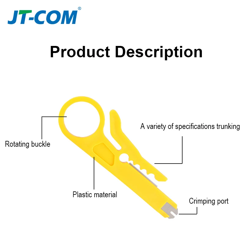 เครื่องตัดสายเคเบิลแบบจีบ เครื่องปอกสายไฟอัตโนมัติ เครื่องปอกสายไฟมัลติฟังก์ชั่น มีดปอก เครื่องมือ คีมจีบ เครื่องมือช่าง