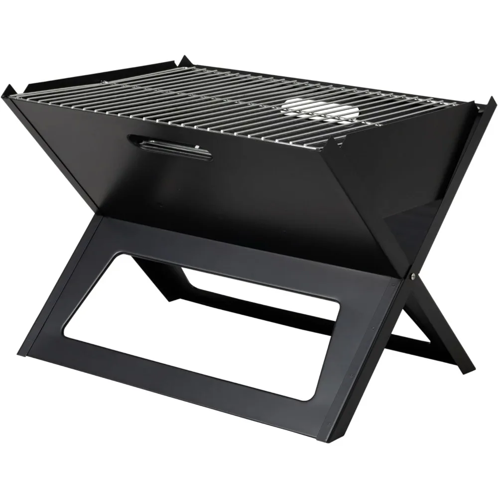 

60508 Notebook BBQ Grill 3.5mm Cooking Bars Instant Foldable & Easy Portability For Outdoor Barbecues Camping