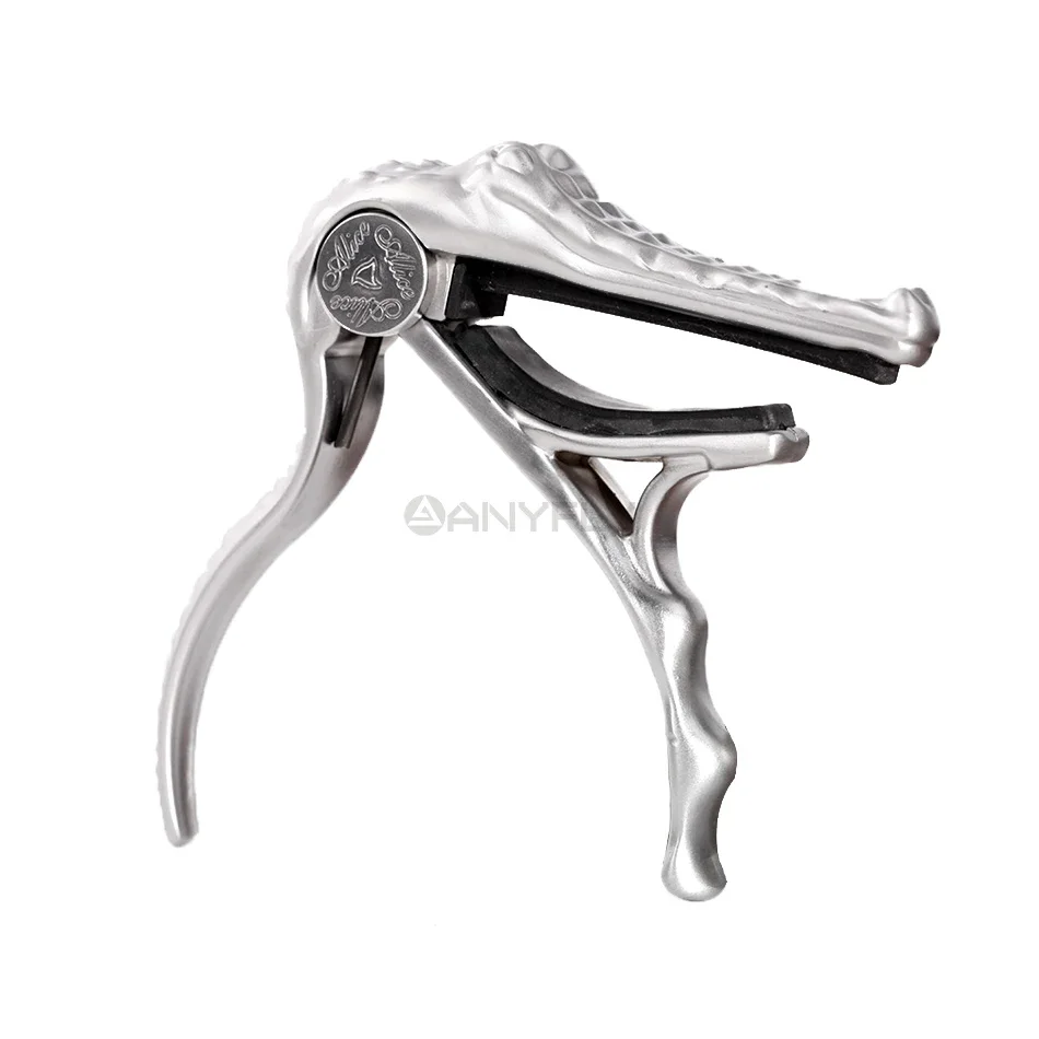 Alice A007G Metal Crocodile Design Folk Acoustic Guitar Capo Clamp Wholesales