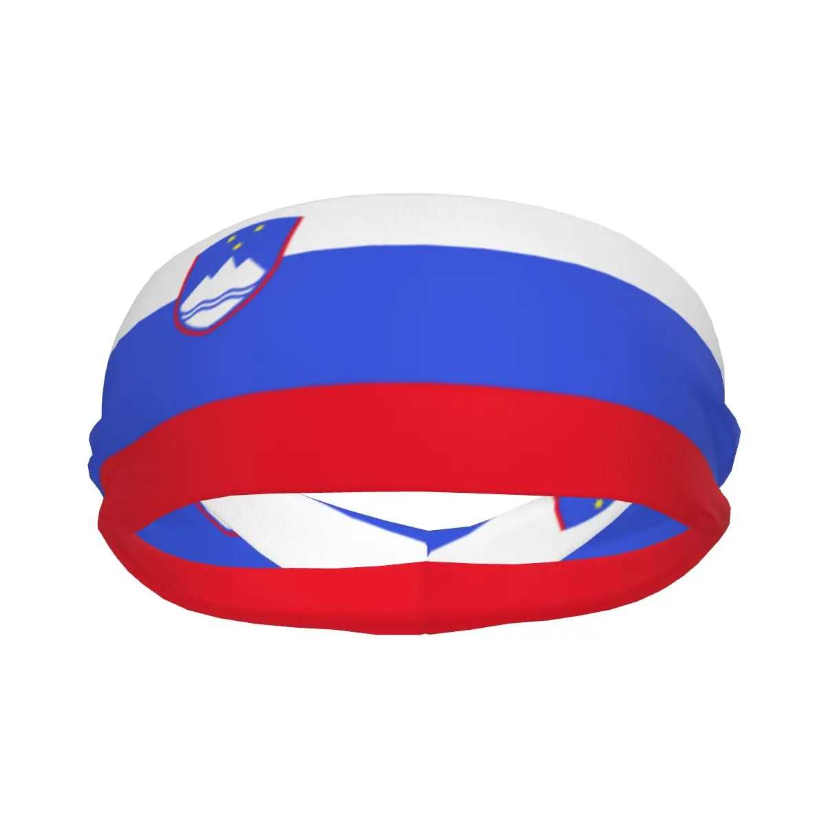 Slovenia Flag Athletic Headband Elastic Sweatbands Women Men Basketball Sports Gym Fitness Sweat Band Volleyball Tennis