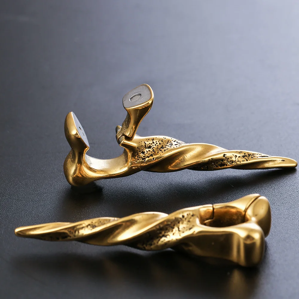 Giga 1/2Pcs 12mm(1/2") Sharp Cone Stainless Steel Ear Weights Hanger Dangle Gauges Earrings for Stretched Piercing Body Jewelry