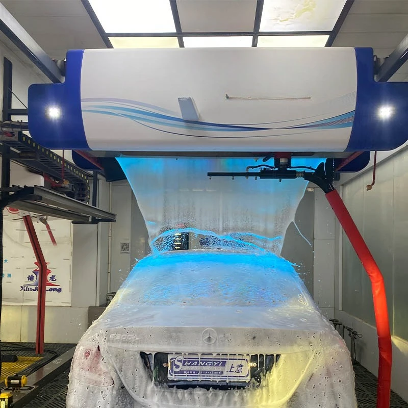 Professional Self-Service Car Wash Station Intelligent Automatic Touchless Washer Customized Commercial Equipment