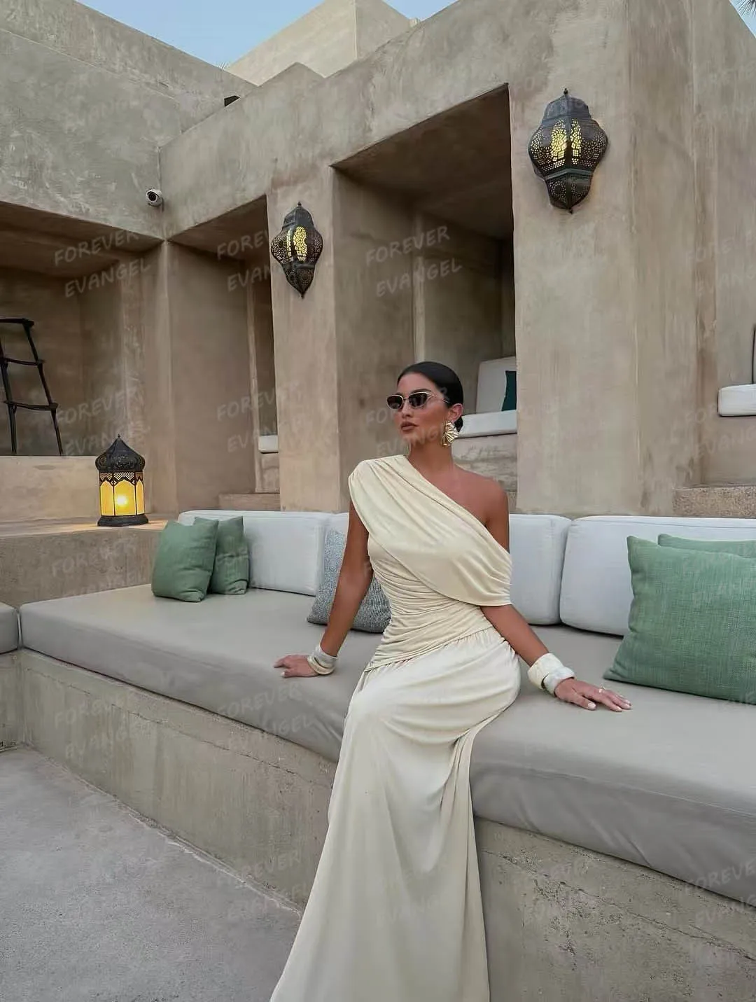 Abiti da sposa semplici Abiti da sposa sexy senza spalline con spalle scoperte da donna a sirena Abiti da sposa personalizzati senza maniche formali