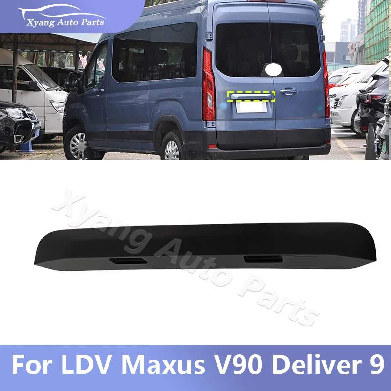 Rear Garnish For LDV Maxus V90 Deliver 9 Rear License Plate Light Decorative Panel