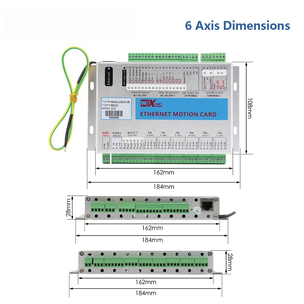 Variant: 6 Axis Ethernet