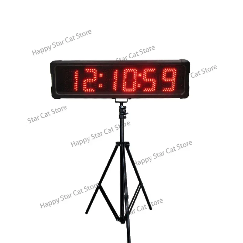 Outdoor 5 Waterproof LED Countdown Timer Clock Digital Sports Race Timing Clock Large Led Stopwatch Time Display