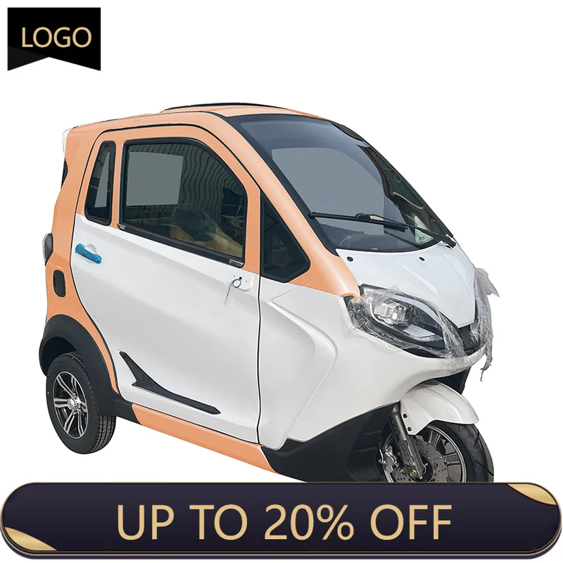 QQA Motorcycle 3 person tricycle Closed electric tricycle 2 person Cerrado