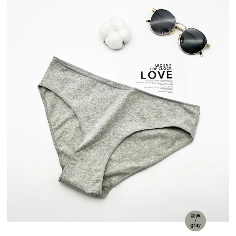 Women's underwear pure cotton high elastic dense thread women's underwear hip-wrapped seamless briefs women's A114 #
