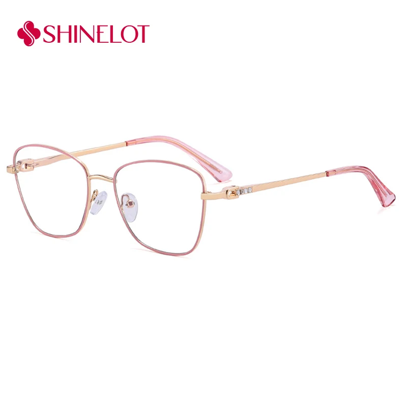 

82250 Hot Sale Women Lady Bluelight Blocking Glasses New Design Cat Eye Frame Eyewear Urban Girl Eyeglasses Female Birthday Gift