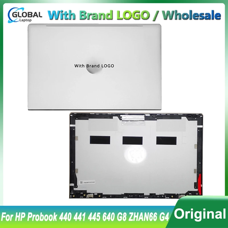 

Original New Laptop Case for HP ZHAN66 G4 Probook 440 441 445 640 G8 LCD Back Cover Top Housing Rear Lid Replacement M25985-001